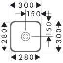 HANSGROHE 61074450 Aufsatzwaschtisch Xuniva Q