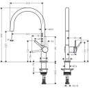 HANSGROHE 72843000 Sp&uuml;ltischmischer 220 Talis M54 Eco