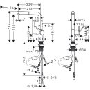 HANSGROHE 72860000 Sp&uuml;ltischmischer 270 Talis M54