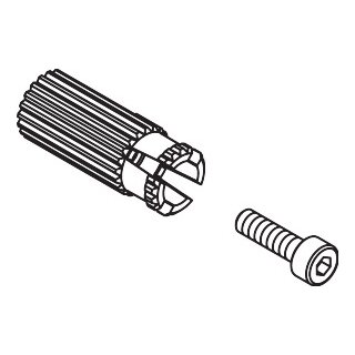 HANSGROHE 93228000 Schnappeinsatz mit Schraube