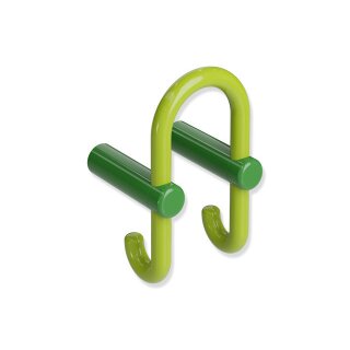 HEWI double coat hook, Series 801, hook pointing backwards, colour 74/72