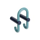 HEWI double coat hook, Series 801, hook pointing backwards, colour 55/50