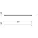 HEWI Folding support rail, Series 805C, E-version,...