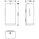 HEWI Folding support rail, Series 805C, E-version,...