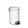 HEWI Litter bin, 3 l, Soft Close Stainless steel, matt white coated