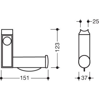 HEWI pump head matt black, for soap dispensers 162.06.11165, 815.06.11265, 815.06.11365, 900.06.00160, 800.06.11060, 800.06.11065, 900Q06.00060 and 900Q03.00260