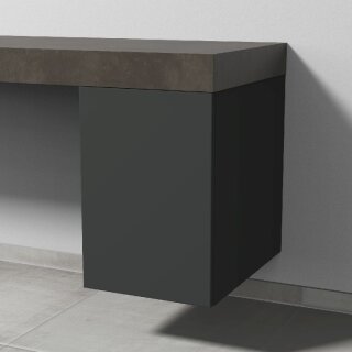 SANIPA P33901BR Anbau-/Solitärschrank A: rechts