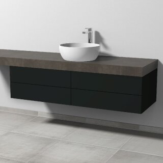 SANIPA P34091V Waschtischunterbau mit Auszügen