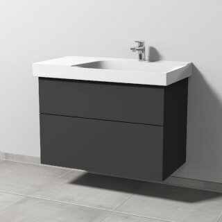 SANIPA SP6631B WTU mit Auszügen für Becken rechts