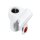 HEWI sr hr, for dia 33, signal white, Handle area coloured signal white