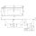 Villeroy &amp; Boch 180COR9CS00VP01 Vorwand-Badewanne Collaro