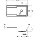 Villeroy & Boch 333600SM EB-SP Siluet 60 1000x510mm...