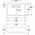 Villeroy &amp; Boch 638002R1 Sp&uuml;lstein 80 X 220x795mm Exc-Garn.
