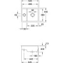 Villeroy &amp; Boch 675802KG Unterbausp&uuml;le Subway 60...