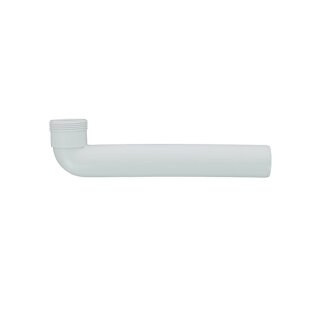 Villeroy & Boch 98000500 Ablaufbogen ohne Konus 40 x 245 mm