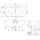 Villeroy &amp; Boch A180LOF9CR00V01 Vorwand-BW Loop&amp;Friends LOF 1800x800