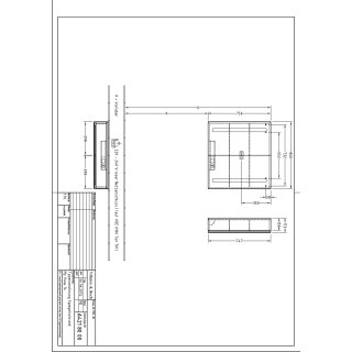 Villeroy & Boch A4218000 Vorbau-Spiegelschrank My View 14