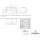 Villeroy &amp; Boch C038B0RH WTUS Collaro C038B0 1000x548x500mm m.