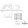 Villeroy &amp; Boch C040B0FP WTUS Collaro C040B0 1000x548x500mm avec