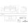 Villeroy &amp; Boch C07300RK WaschbeckenUS Collaro 1400x548x500mm