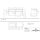 Villeroy &amp; Boch C082B0VJ WTUS Collaro B0 1200x548x500mm m.