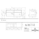 Villeroy &amp; Boch C08900VH WTUS Collaro C08900 1400x548x500mm 4