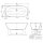 Villeroy &amp; Boch Q175ANH7F200V3S Badewanne Theano 1750x800x620mm Duo