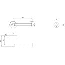 Villeroy &amp; Boch TVA15101400061 Toilettenpapierhalter ohne Deckel