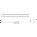 AXOR 42523820 Fertigset Duschrinne AXOR Drain