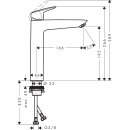 HANSGROHE 71091670 Waschtischmischer 190 Logis
