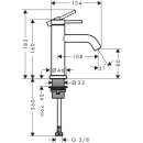 HANSGROHE 73313000 Tecturis S Standventil 80