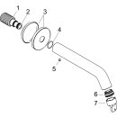 HANSGROHE 73411700 Wanneneinlauf Tecturis S MW