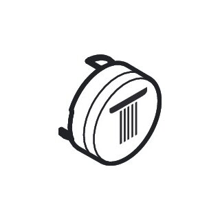 AXOR 93572610 Druckknopf Axor Symbol Kopfbrause