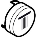 AXOR 93572610 Druckknopf Axor Symbol Kopfbrause