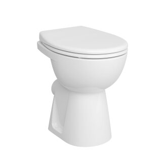 VITRA 7714B003-0087 Tiefspüler-Stand-WC Conforma + 60 mm