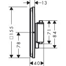 HANSGROHE 15571140 Thermostat UP ShowerSelect Comfort E