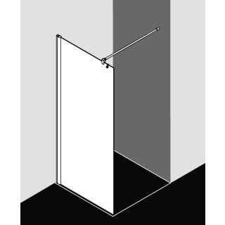 Kermi PETWF12020VBK WALK-IN PEGA TWF 1200x