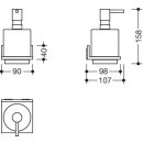 HEWI Seifen- oder Desinfektionsmittelspender mit Halter