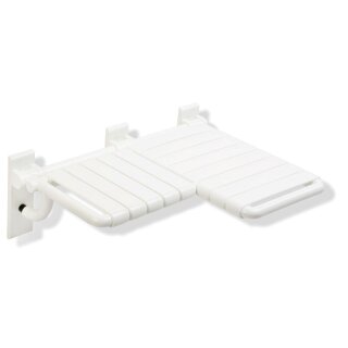 HEWI 801.51US320R 92 Duschklappsitz, L-förmig (USA), re