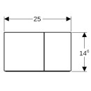 Geberit 115622141 Sigma70 BetPl., f&uuml;r 2-Mengen-Sp&uuml;lung
