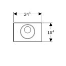 Geberit 115891166 Sigma10 WC-Strg. elektron.Sp&uuml;l, Batt.