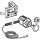 Geberit 115956146 Typ 10 WC-Strg. mit elektron.Sp&uuml;l, IR