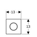 Geberit 116015161 Typ 10 UR-Strg., pneum. Sp&uuml;lausl&ouml;sung