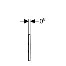 Geberit 116027161 Typ 30 UR-Strg., elektron. Sp&uuml;lausl.