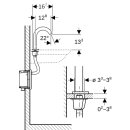 Geberit 116184SN1 Piave WT-Arm., Standmontage, Batterie
