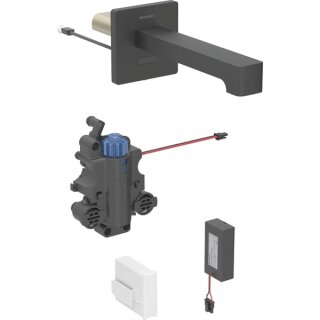 Geberit 116278141 Brenta WT-Arm.,Wandmontage, Batterie