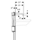 Geberit 116284SN1 Piave WT-Arm., Wandmontage, Batterie