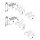 Geberit 116462141 ONE WT-Arm. rundes Des. W.-Mont. 2Gr.
