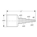 Geberit 152910161 Adapter f&uuml;r Schlauchanschluss