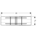 Geberit 154320001 CleanLine50 Duschrinne